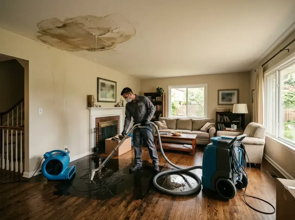 attic-pipe-burst-ceiling-drip-008 — frequently asked questions, Water Damage Restoration & Carpet Care in Meadowbrook, AL